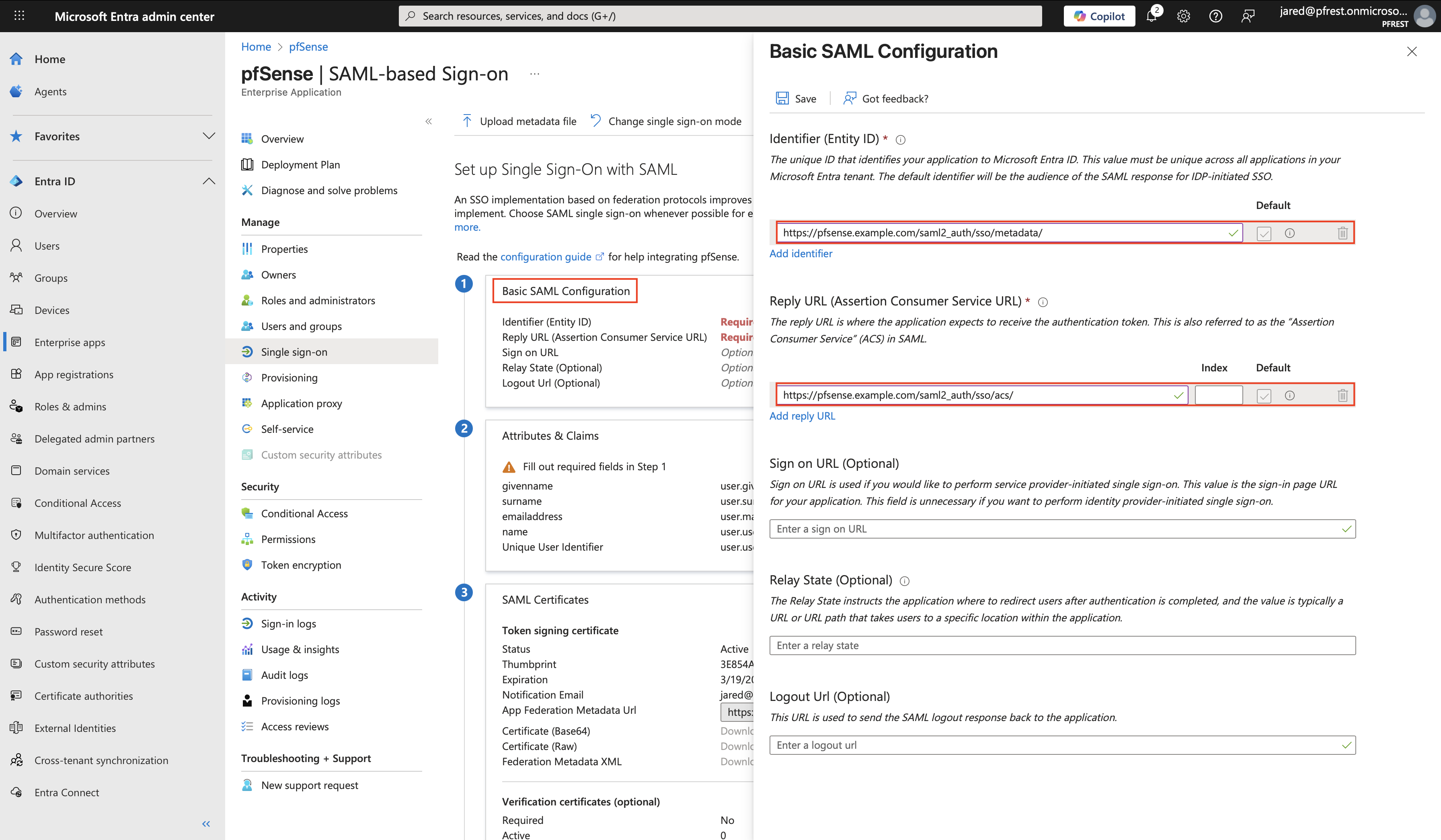 msentra_set_basic_saml_config